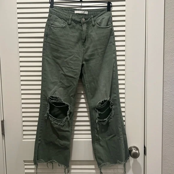 Altard State Cropped Wide Leg Jeans - Picture 1 of 4